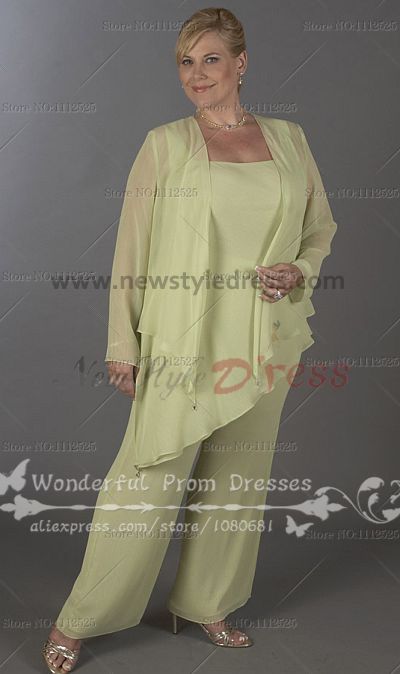 mother of the bride plus size pant sets