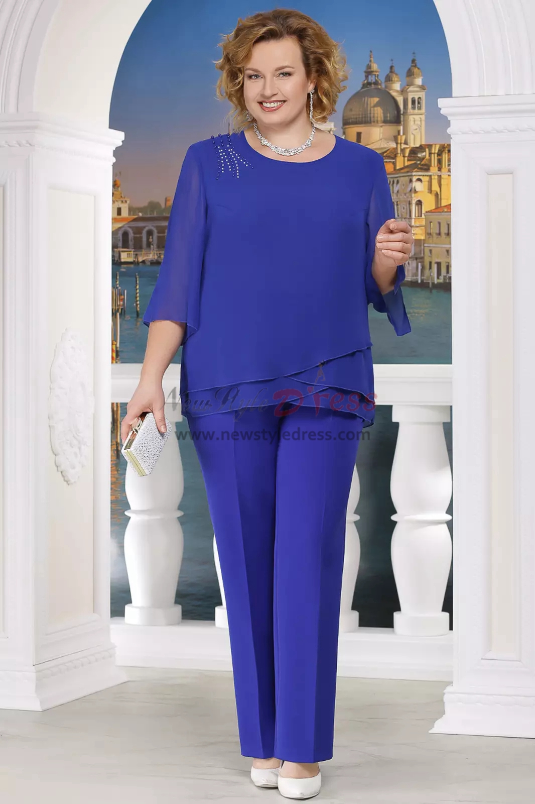 plus size dressy pant suits for mother of the bride