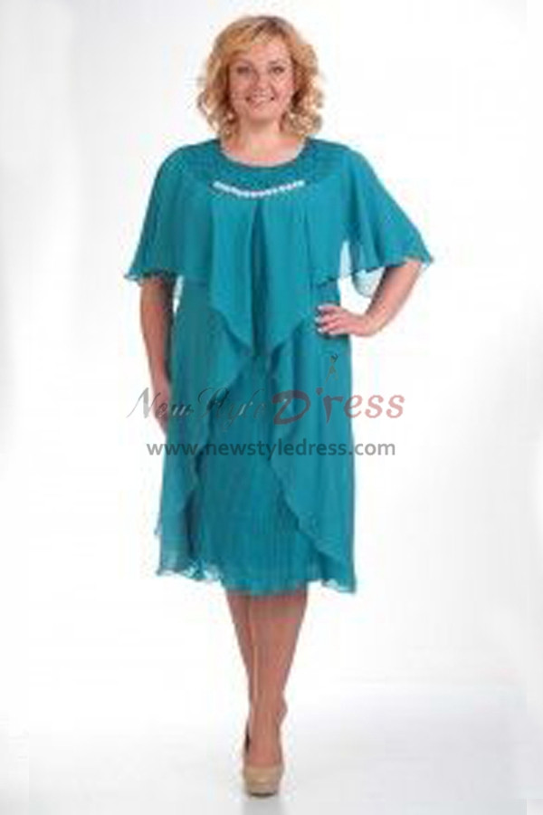 Hot Sale Light Blue Dressy Mother Of The Bride Dresses nmo-374 - Plus ...