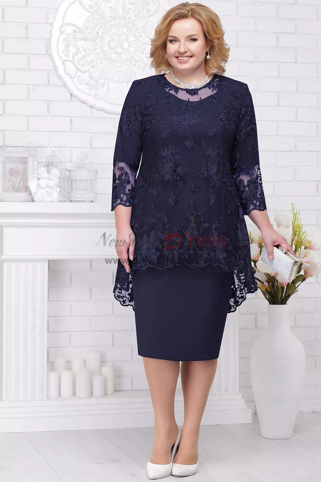 Flattering Mother Of The Bride Dresses For Petite Plus Sizes