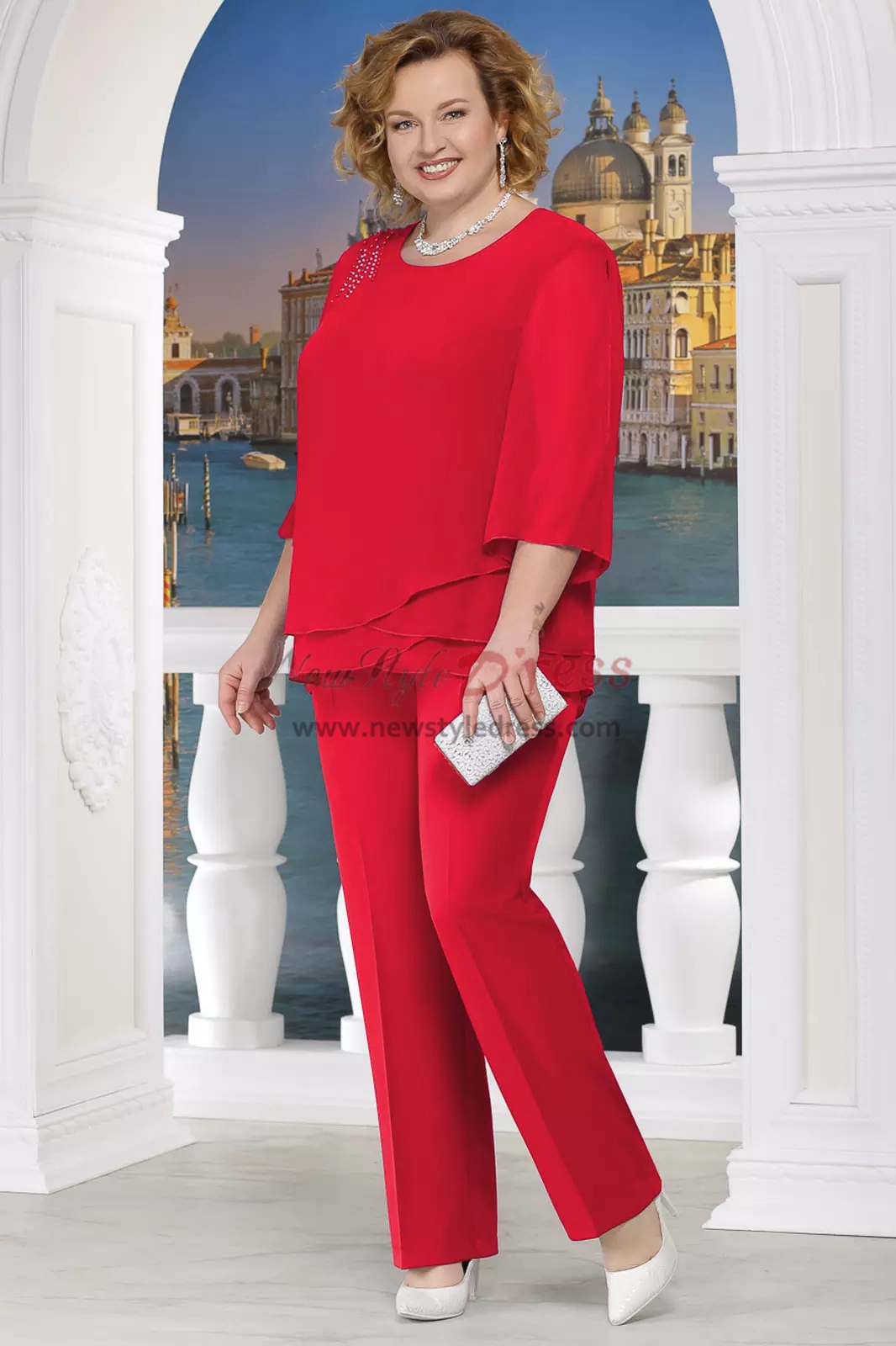 plus size dressy pant suits for mother of the bride